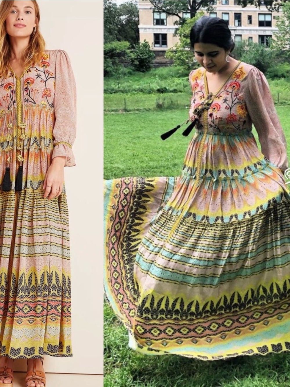 Giorgia Maxi Dress  by Bhanuni by jyoti Size 14